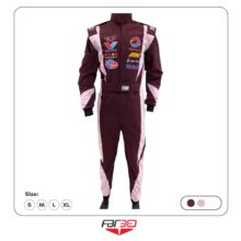 لباس اتومبیل‌رانی زرشکی