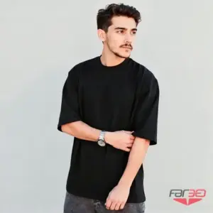 تی شرت آستین کوتاه مردانه مدل مشکی