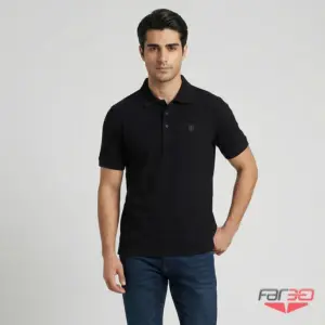 پولوشرت آستین کوتاه یقه برگردان مردانه باینت مدل 370-20