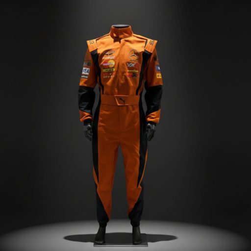لباس اتومبیل رانی نارنجی